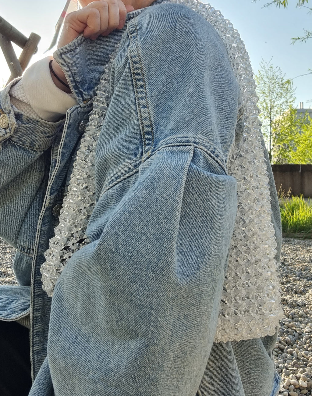 Unique pearl bag