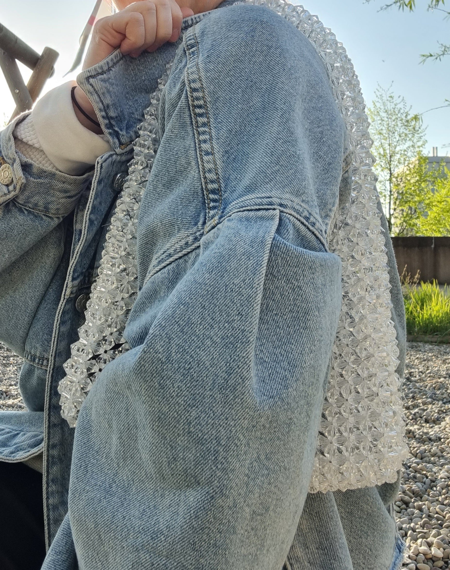 Unique pearl bag