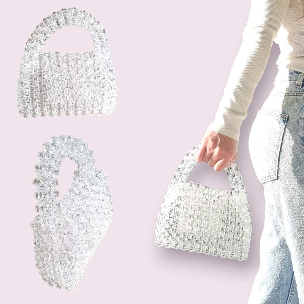 Unique pearl bag small