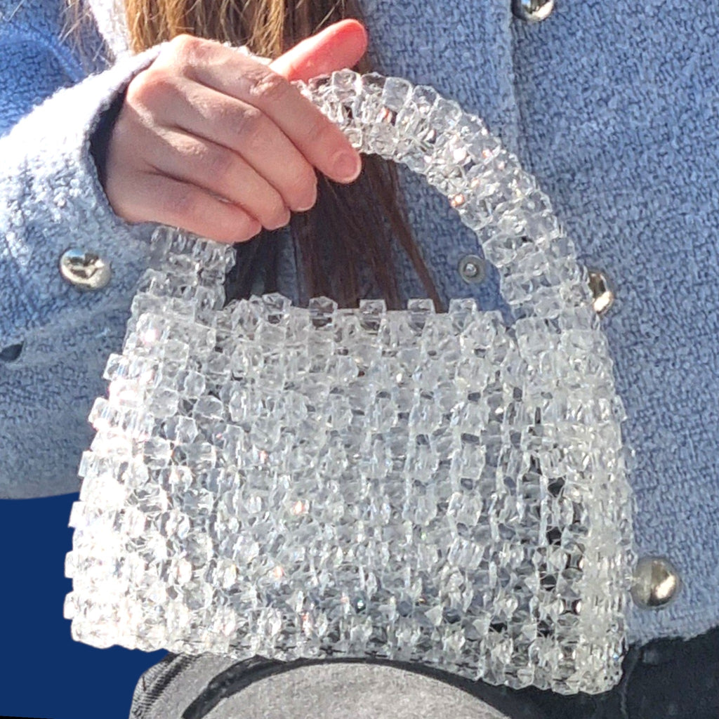 Unique pearl bag small