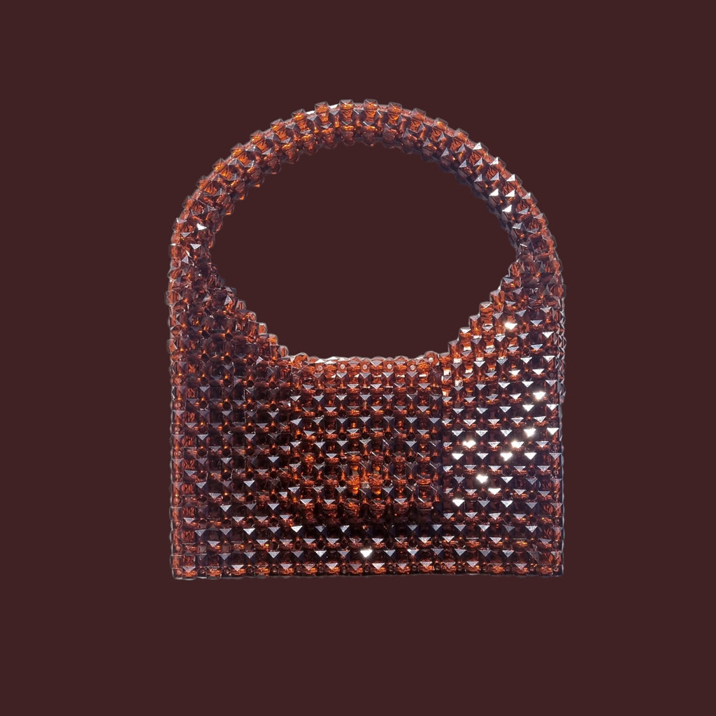 unique peral bag - classic brown