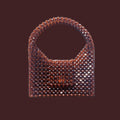 unique peral bag - classic brown