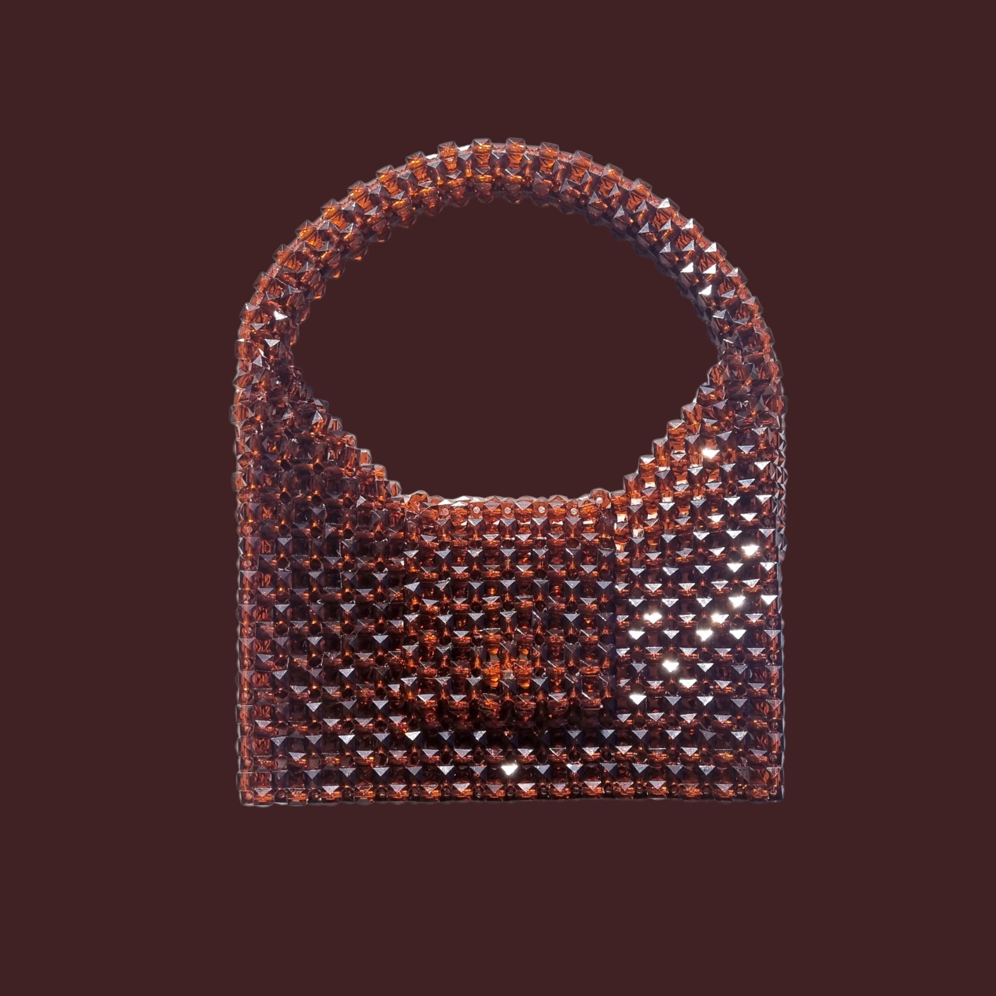unique peral bag - classic brown
