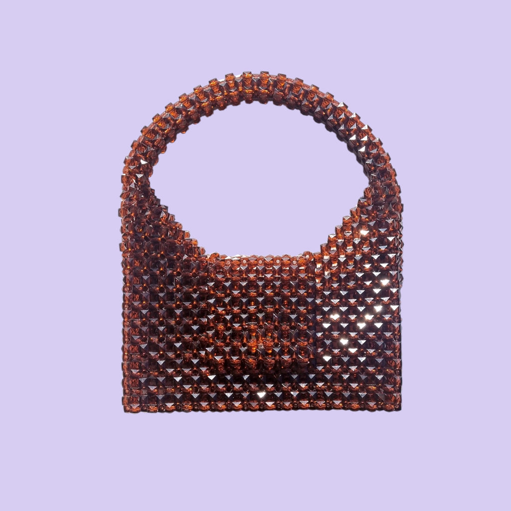 unique peral bag - classic brown